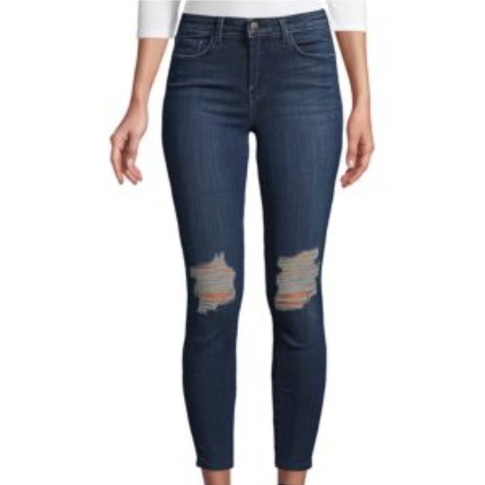NWT L’AGENCE Margot Jean in Thunder Destruct